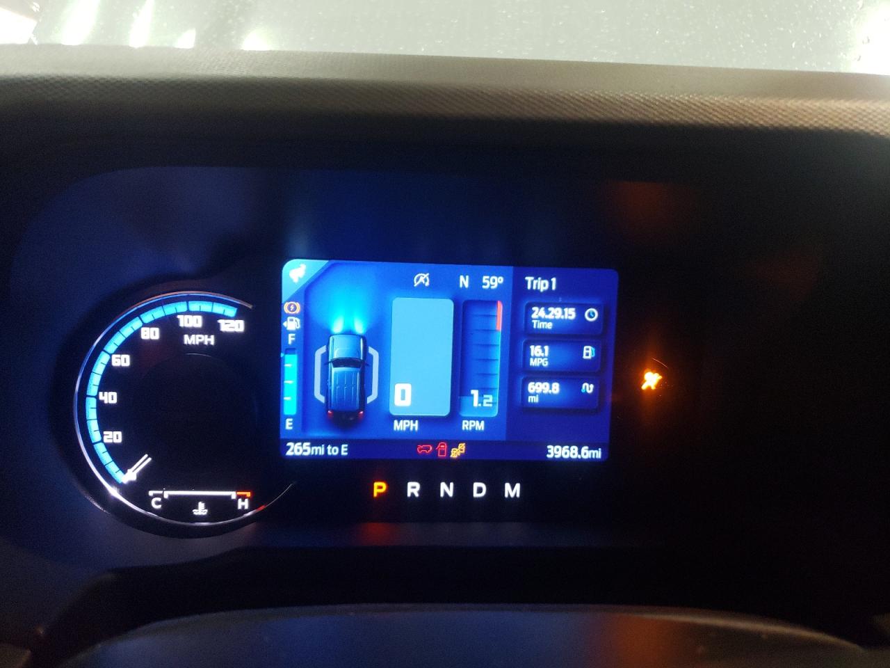 2024 FORD BRONCO EVERGLADES VIN:1FMEE4HH0RLA84319