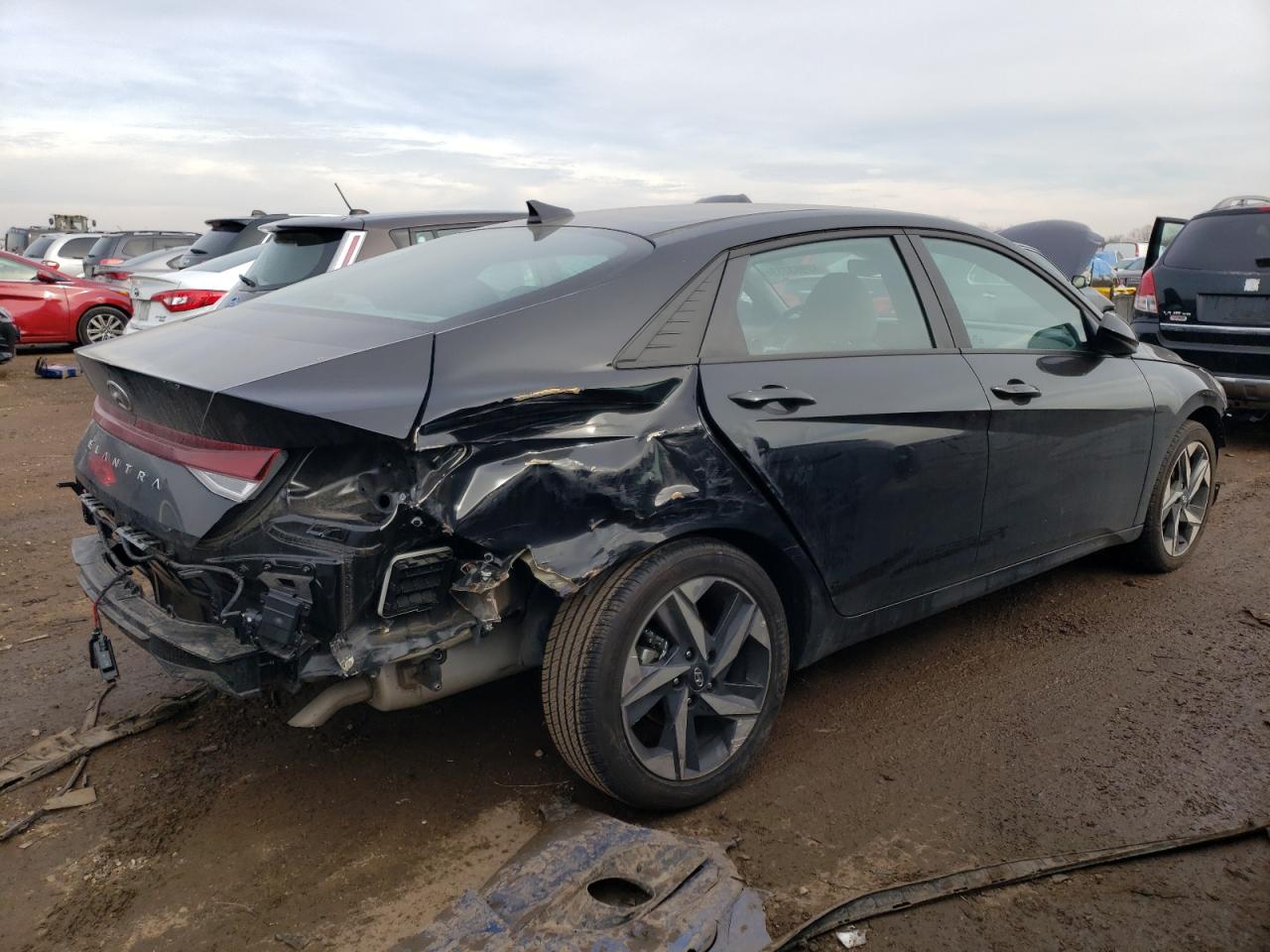 2023 HYUNDAI ELANTRA SEL VIN:KMHLS4AG7PU608638