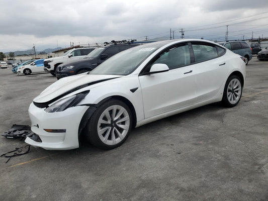 2022 TESLA MODEL 3  VIN:5YJ3E1EB6NF208391