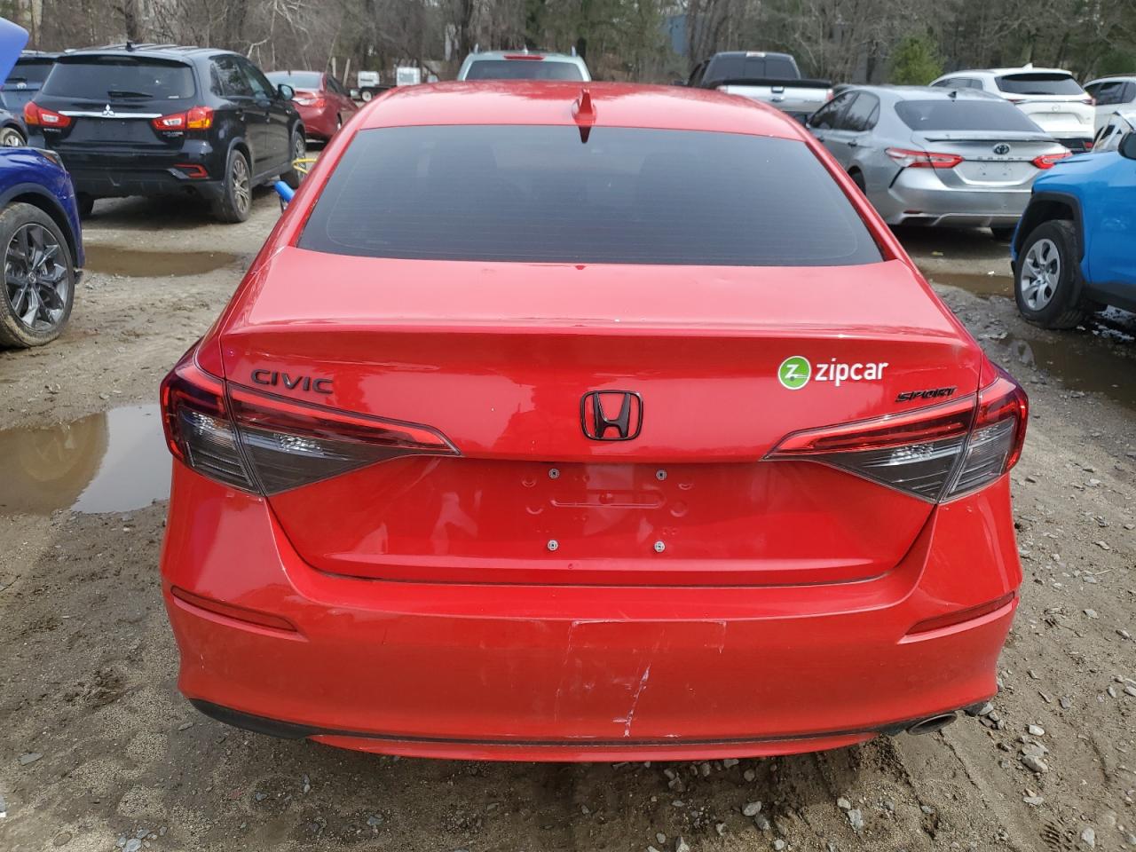 2022 HONDA CIVIC SPORT VIN:2HGFE2F51NH502398