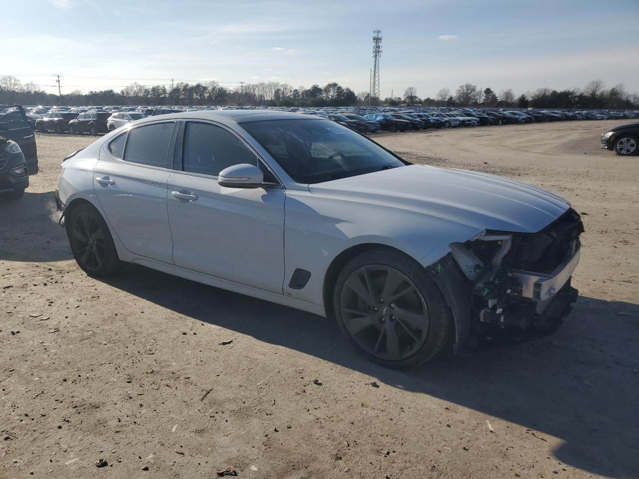2022 GENESIS G70 BASE VIN:KMTG54TE7NU082115