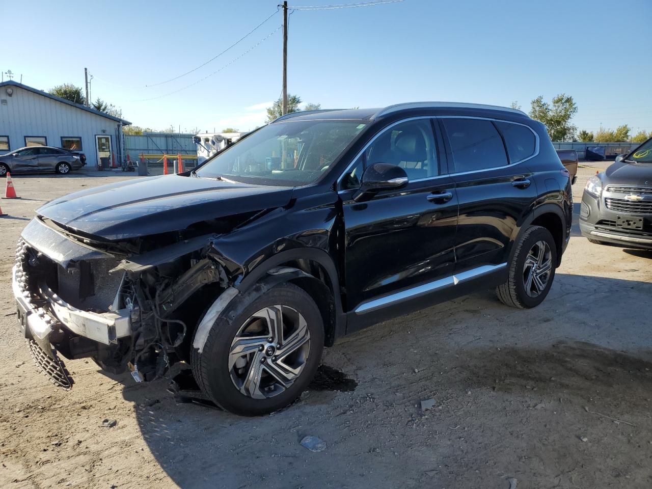 2022 HYUNDAI SANTA FE SEL VIN:5NMS3DAJ3NH452241