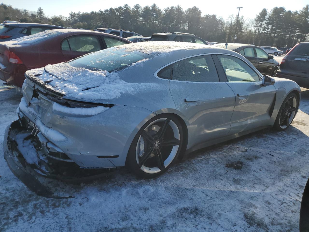 2022 PORSCHE TAYCAN 4S VIN:WP0AB2Y19NSA43970