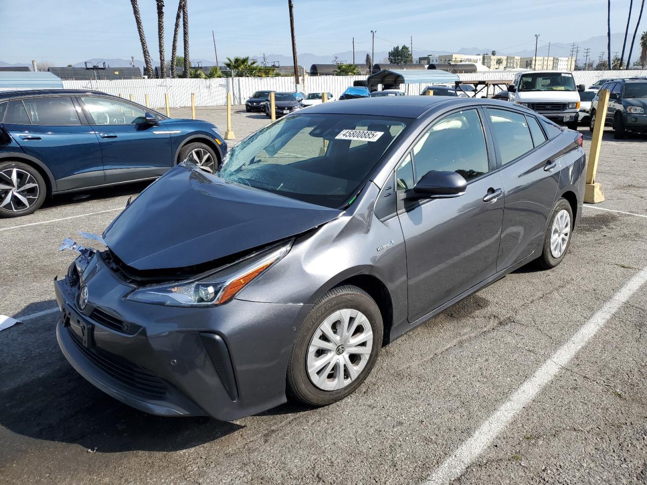 2022 TOYOTA PRIUS NIGHT SHADE VIN:JTDKAMFU0N3181551
