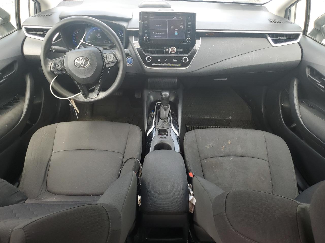 2022 TOYOTA COROLLA LE VIN:JTDEAMDE4NJ055343