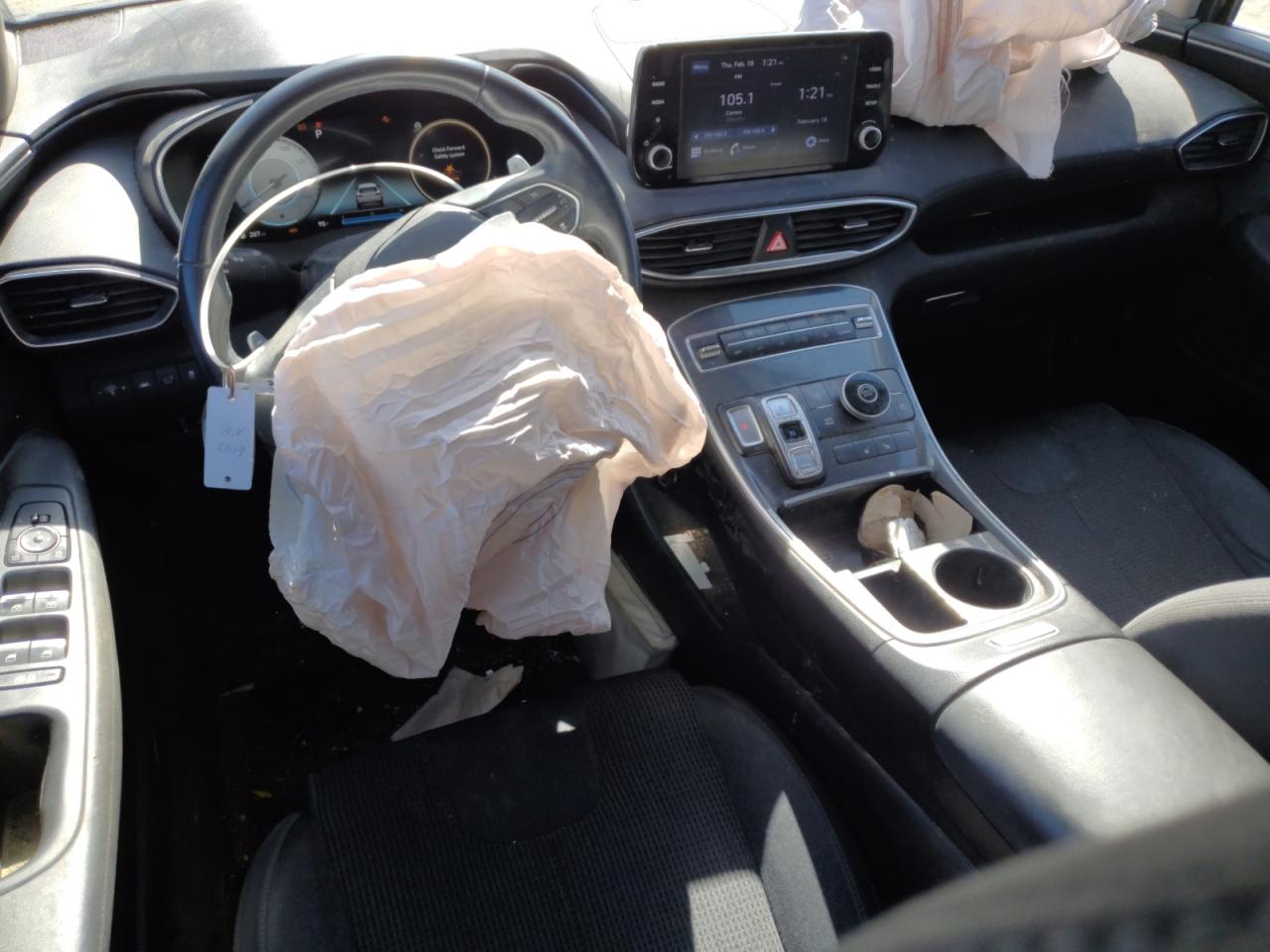 2022 HYUNDAI SANTA FE SEL VIN:5NMS64AJXNH381983