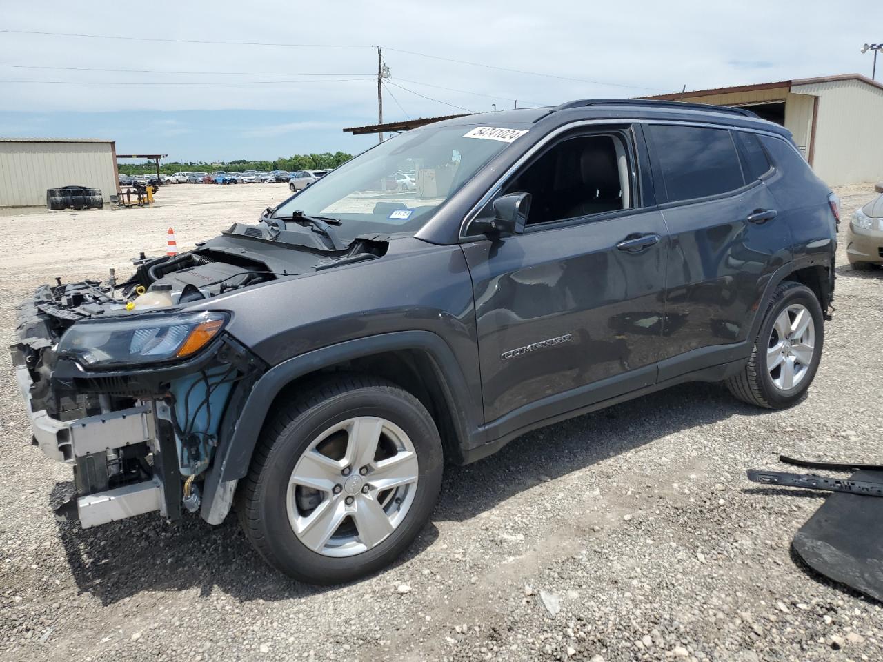 2022 JEEP COMPASS LATITUDE VIN:3C4NJCBB1NT119348