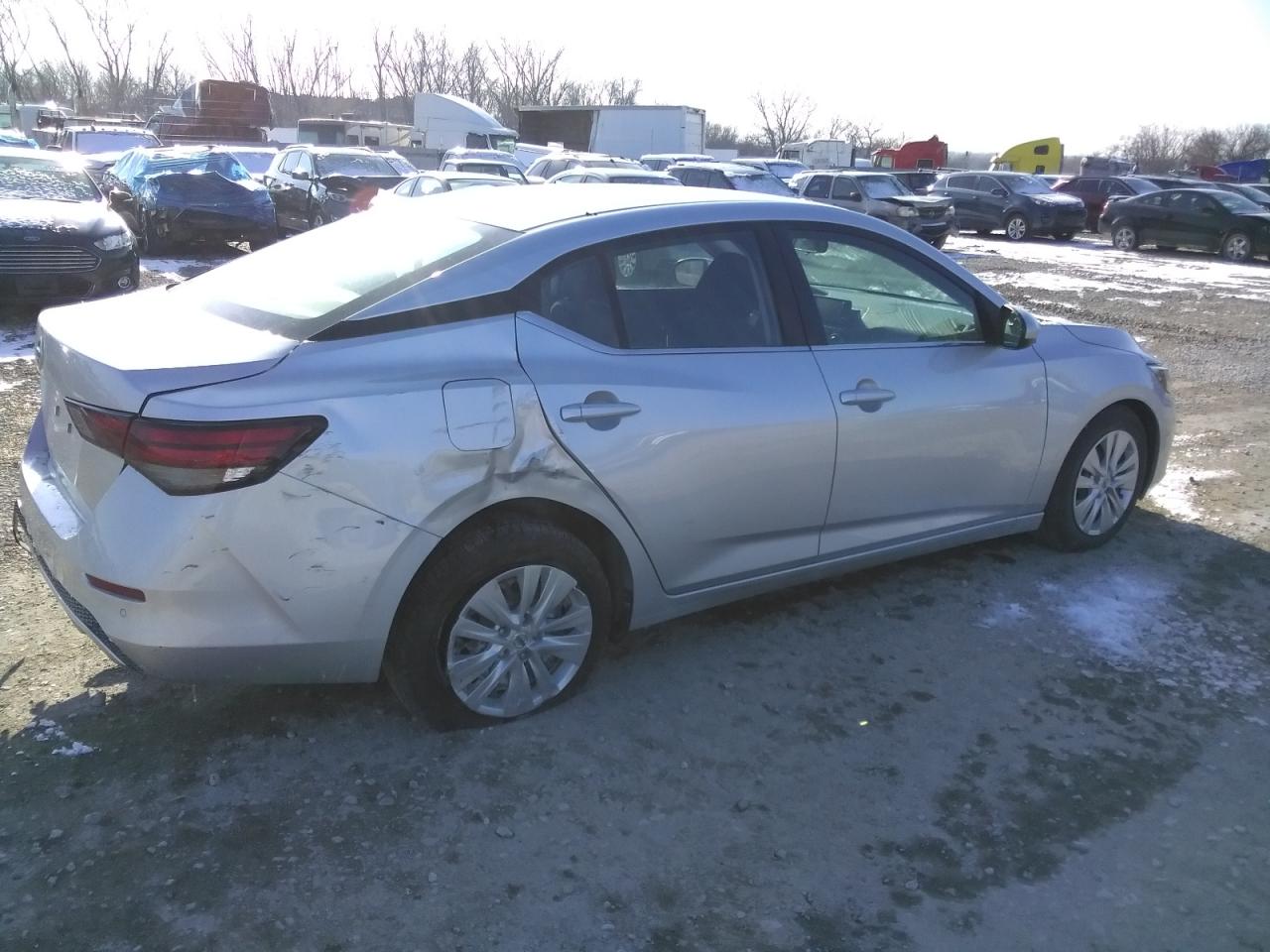 2022 NISSAN SENTRA S VIN:3N1AB8BV8NY236529