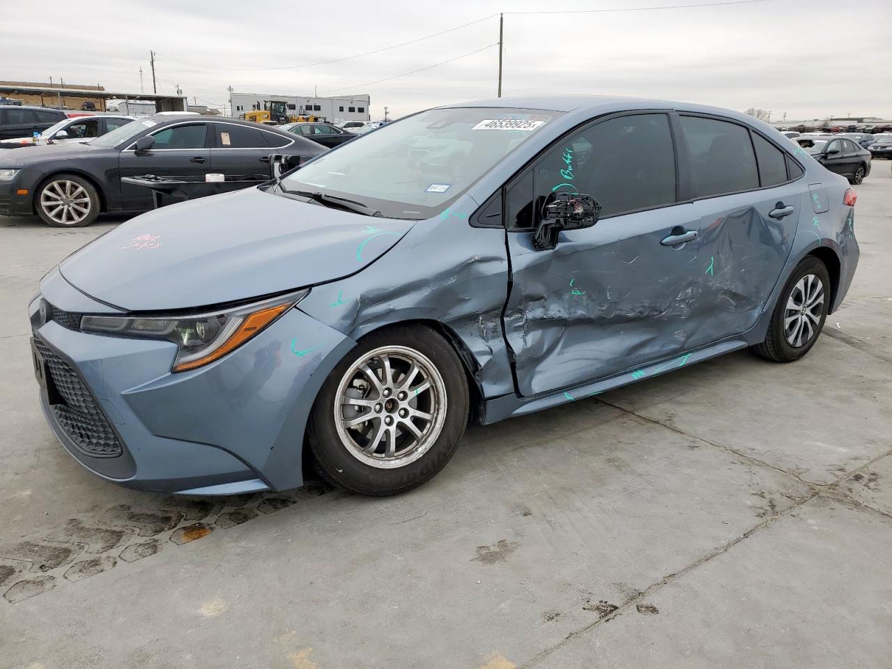 2022 TOYOTA COROLLA LE VIN:JTDEAMDE7NJ054851