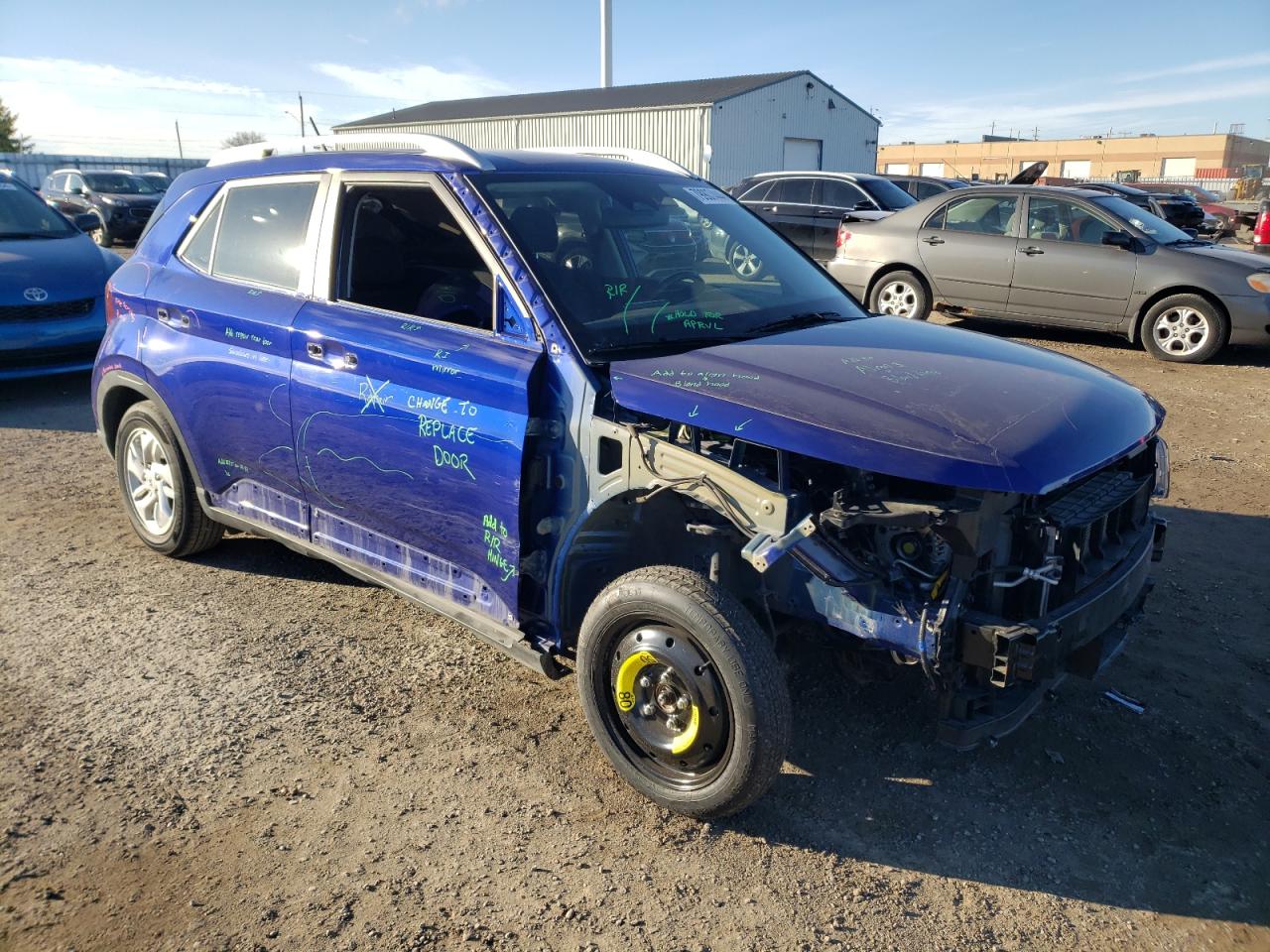 2023 HYUNDAI VENUE SEL VIN:KMHRC8A35PU250208