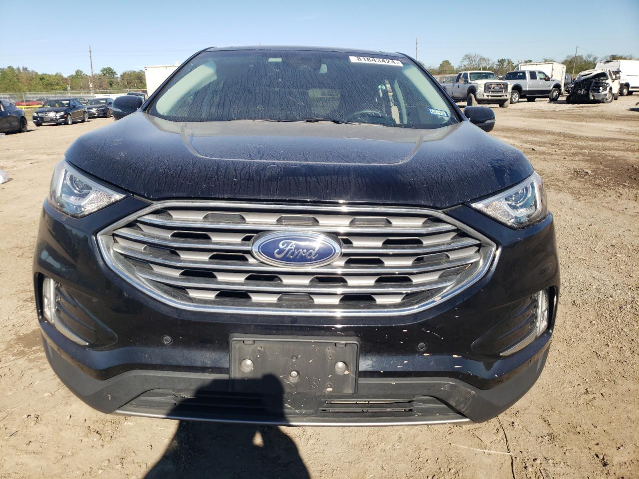2022 FORD EDGE TITANIUM VIN:2FMPK4K97NBA21425