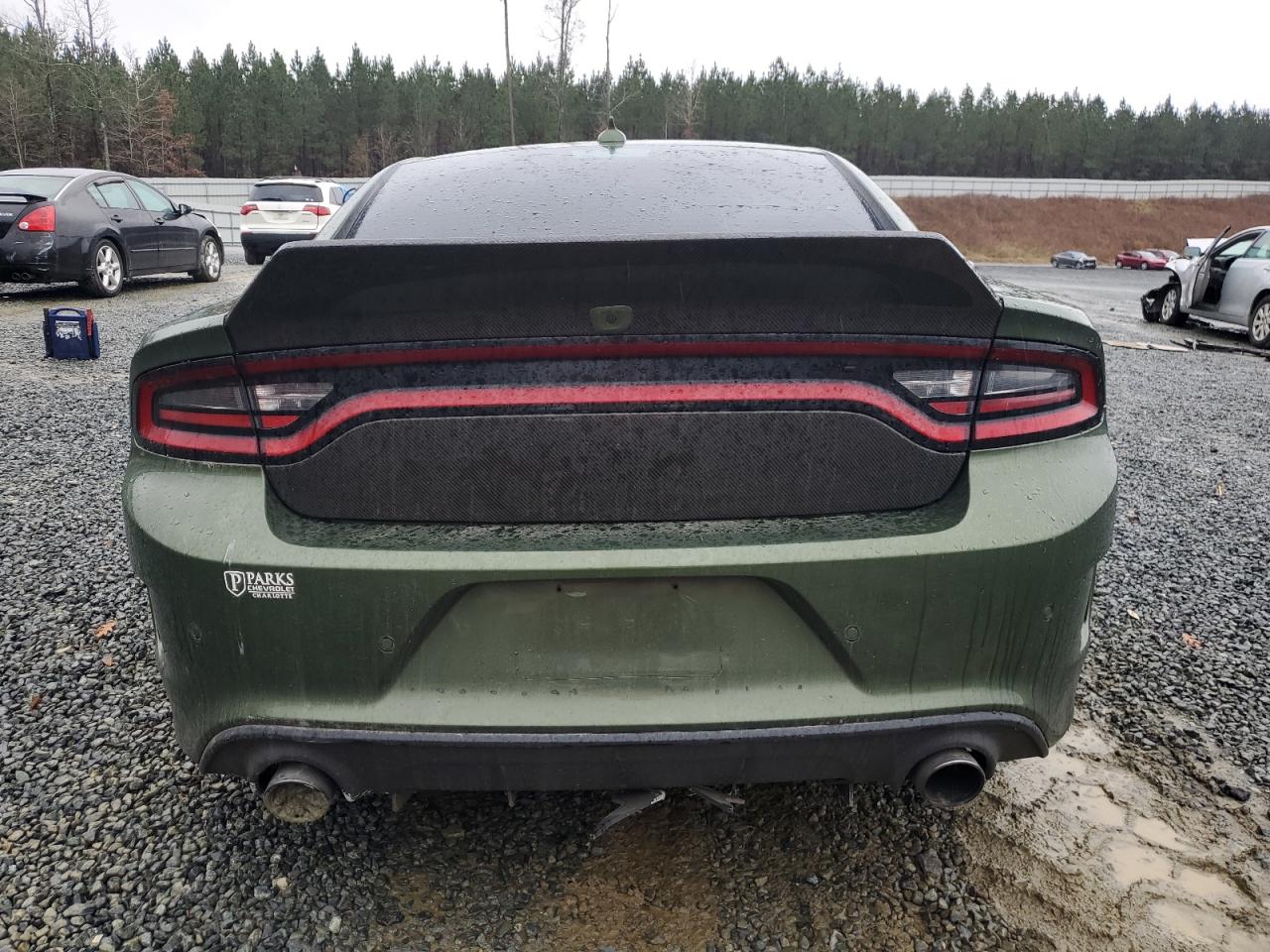 2022 DODGE CHARGER SCAT PACK VIN:2C3CDXGJ9NH262177