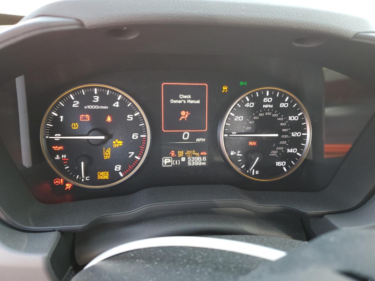 2024 SUBARU CROSSTREK WILDERNESS VIN:4S4GUHU60R3818030