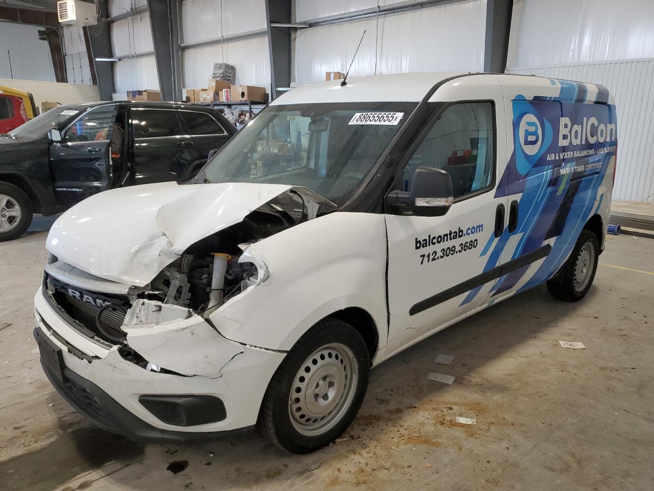 2022 RAM PROMASTER CITY TRADESMAN VIN:ZFBHRFAB9N6X04880