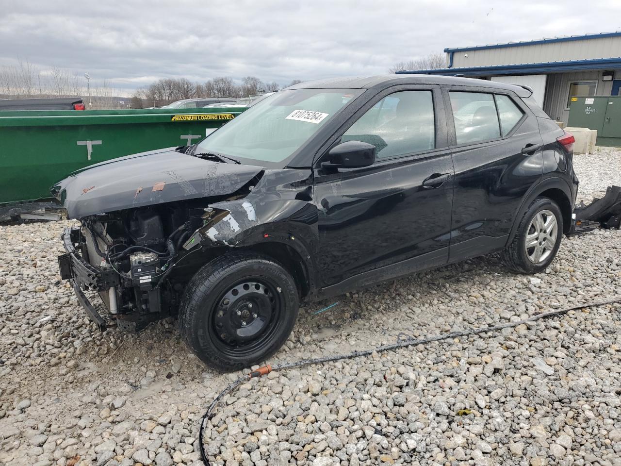 2022 NISSAN KICKS S VIN:3N1CP5BV1NL485311