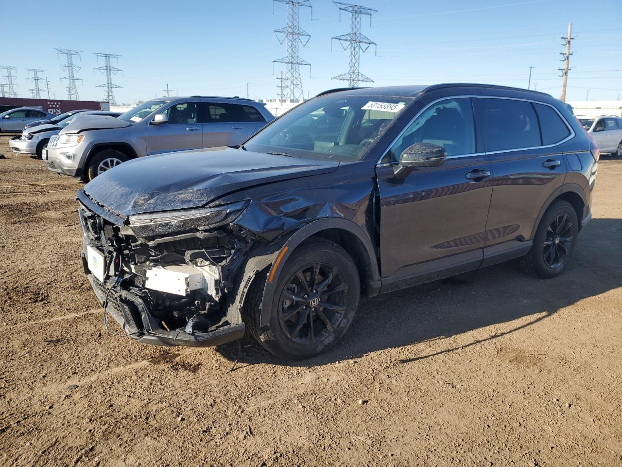 2024 HONDA CR-V SPORT VIN:5J6RS6H56RL000269
