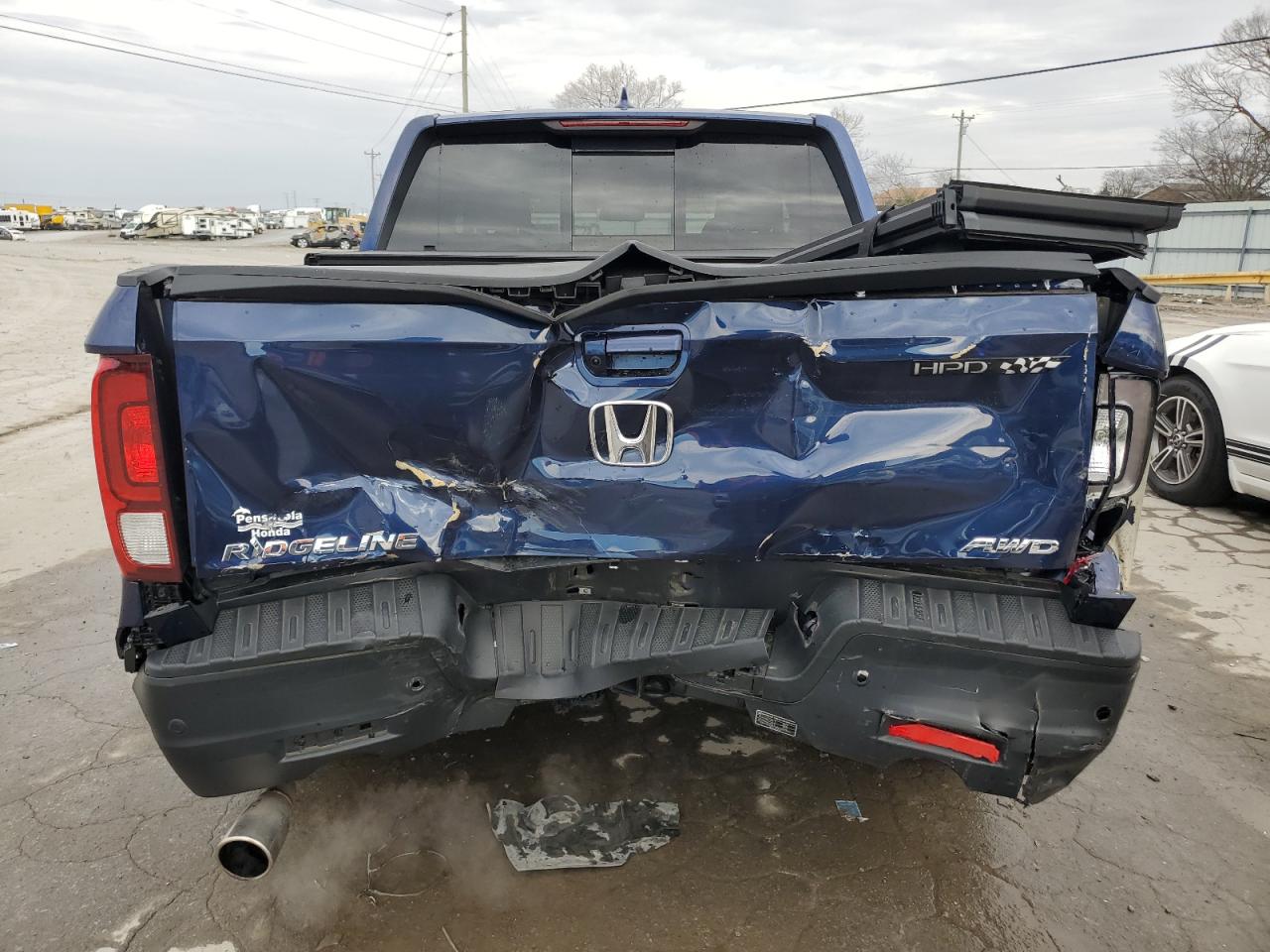 2023 HONDA RIDGELINE RTL-E VIN:5FPYK3F79PB044536