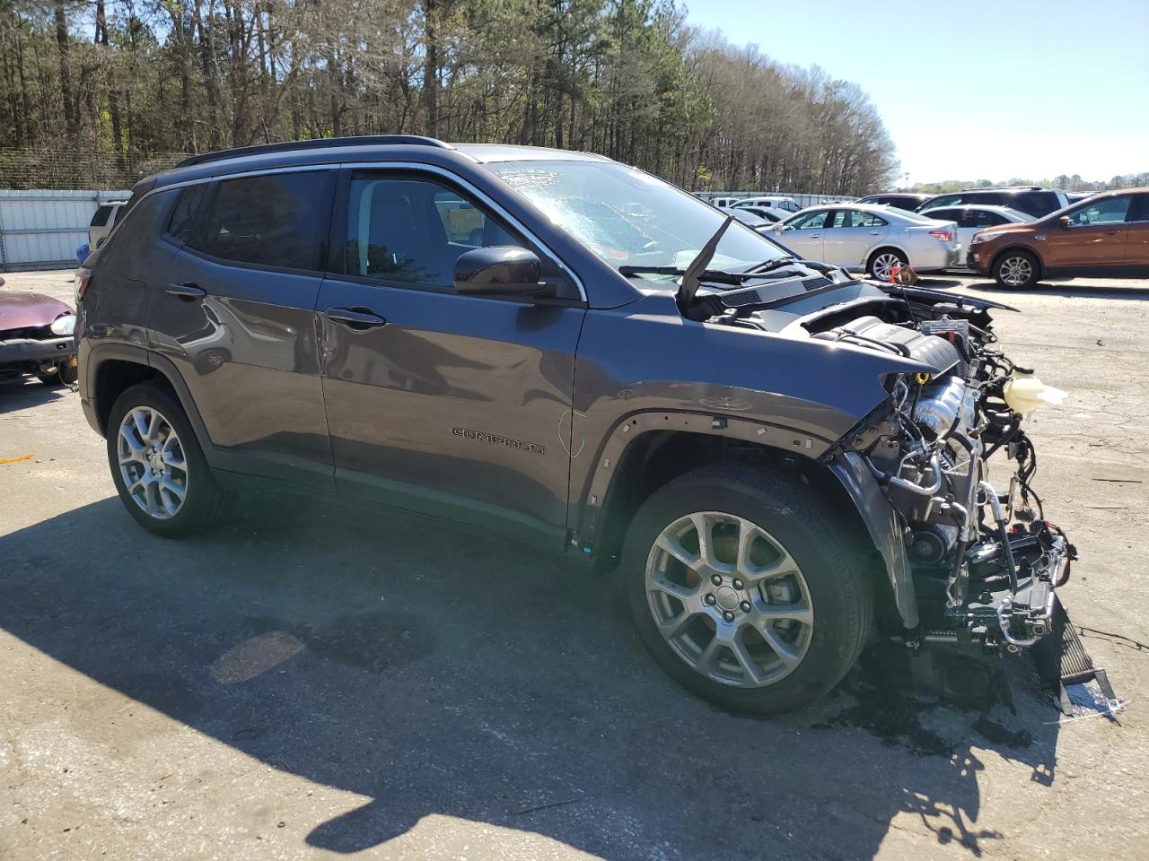 2022 JEEP COMPASS LATITUDE LUX VIN:3C4NJDFBXNT127755