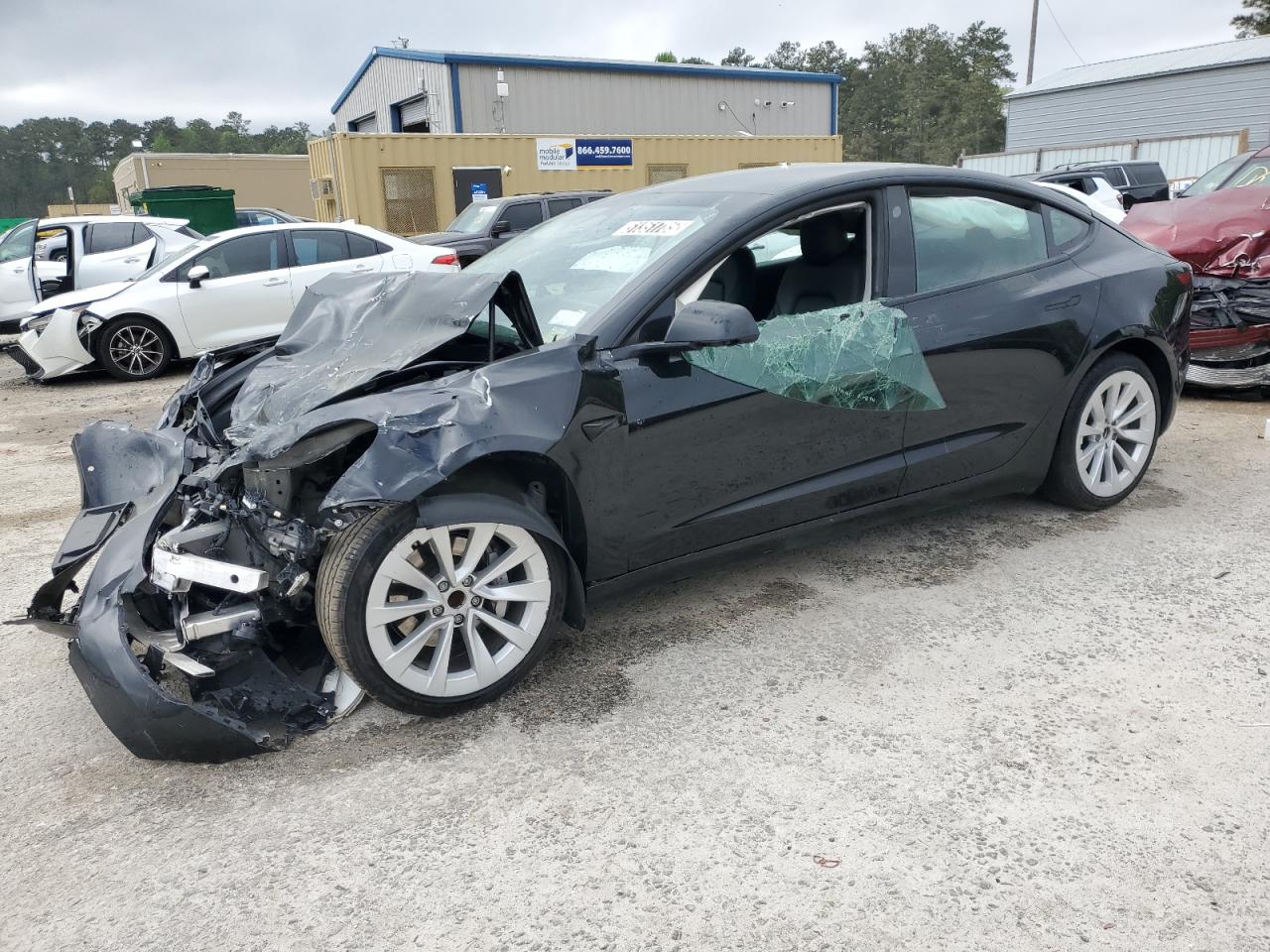 2022 TESLA MODEL 3  VIN:5YJ3E1EA1NF369979