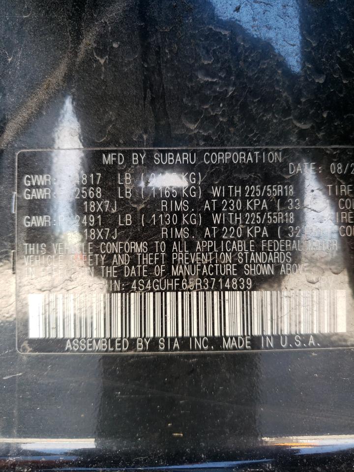 2024 SUBARU CROSSTREK SPORT VIN:4S4GUHF65R3714839