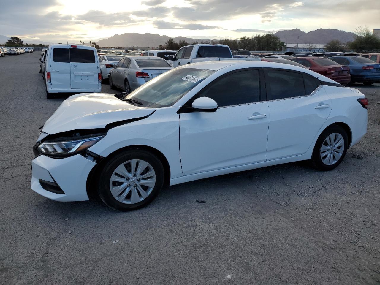 2022 NISSAN SENTRA S VIN:3N1AB8BV7NY286970