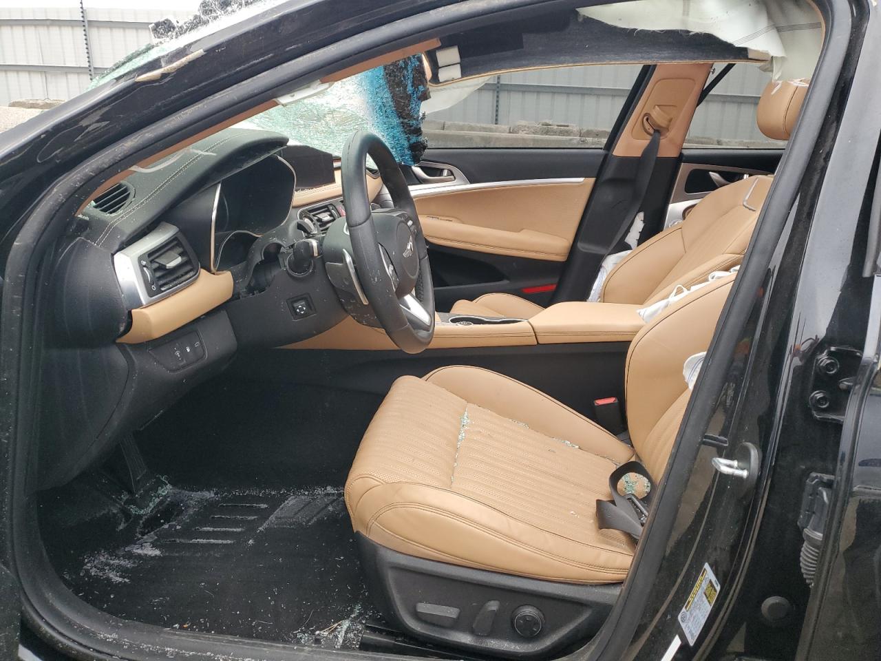 2022 GENESIS G70 BASE VIN:KMTG34TAXNU098277