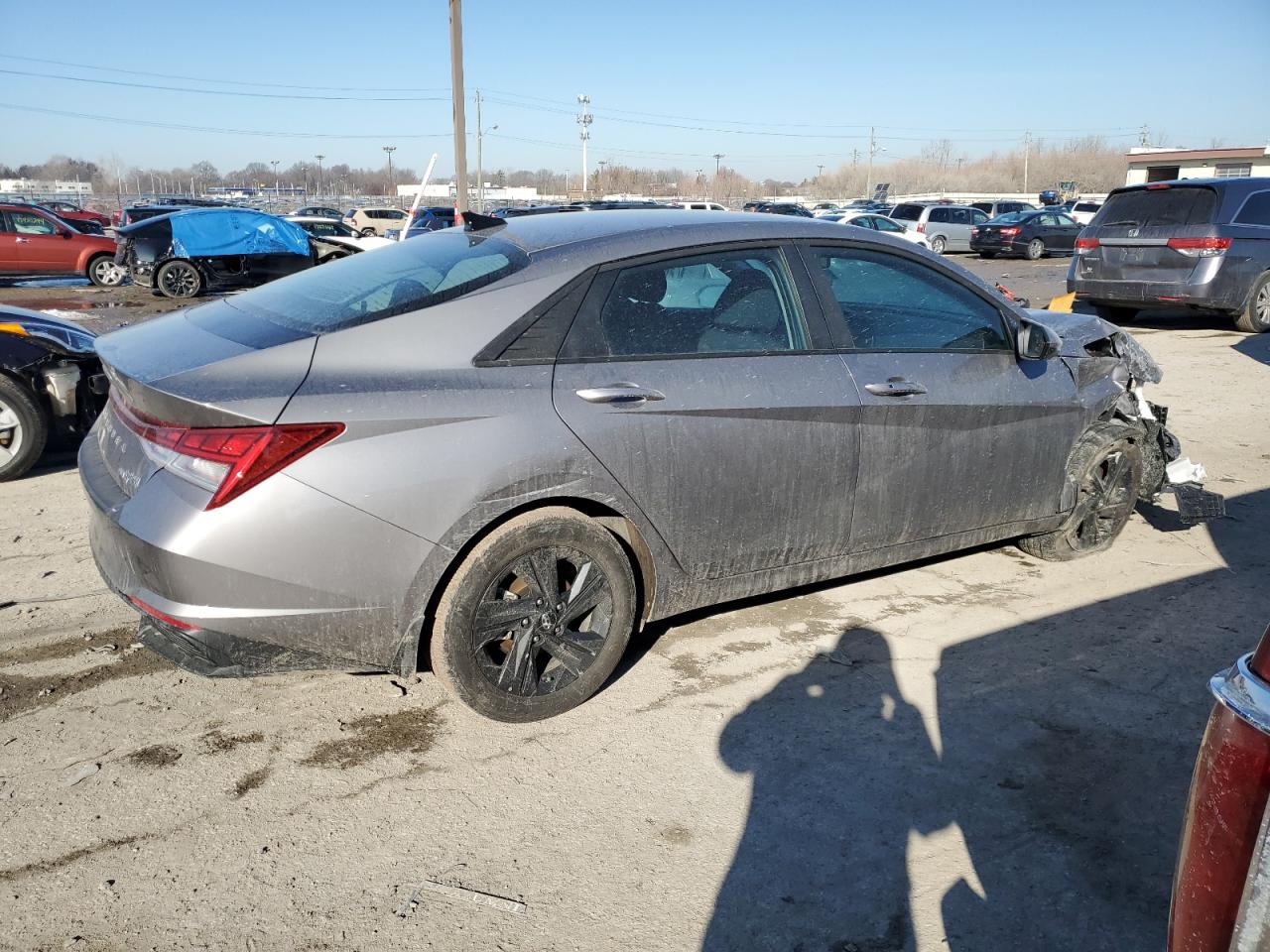2023 HYUNDAI ELANTRA BLUE VIN:KMHLM4AJ3PU069182