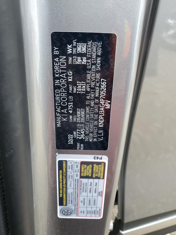 2023 KIA SPORTAGE LX VIN:KNDPU3AG4P7052667