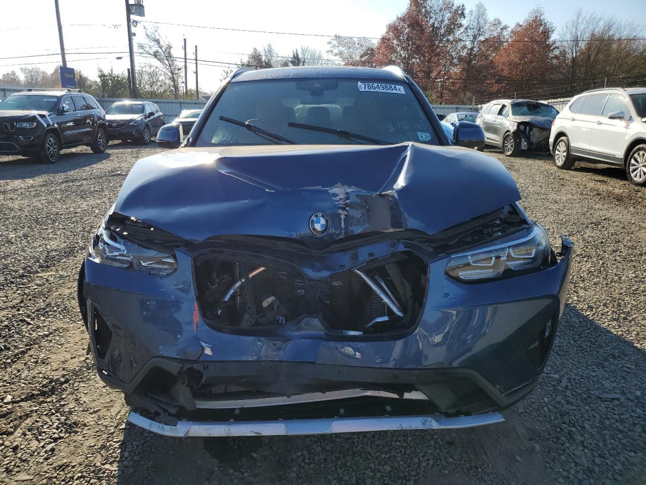 2022 BMW X3 XDRIVE30I VIN:5UX53DP05N9L89066