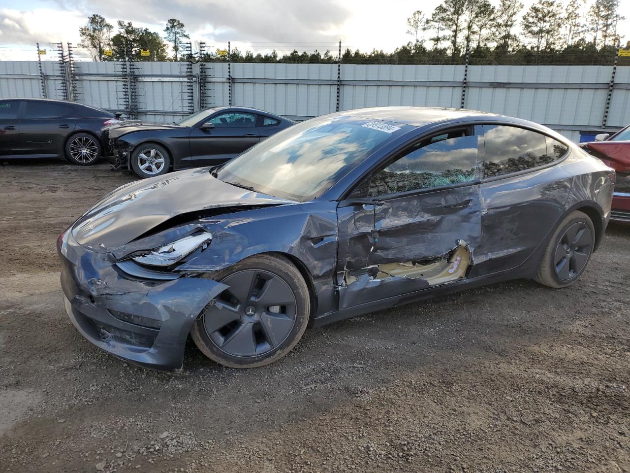 2022 TESLA MODEL 3  VIN:5YJ3E1EB5NF341143