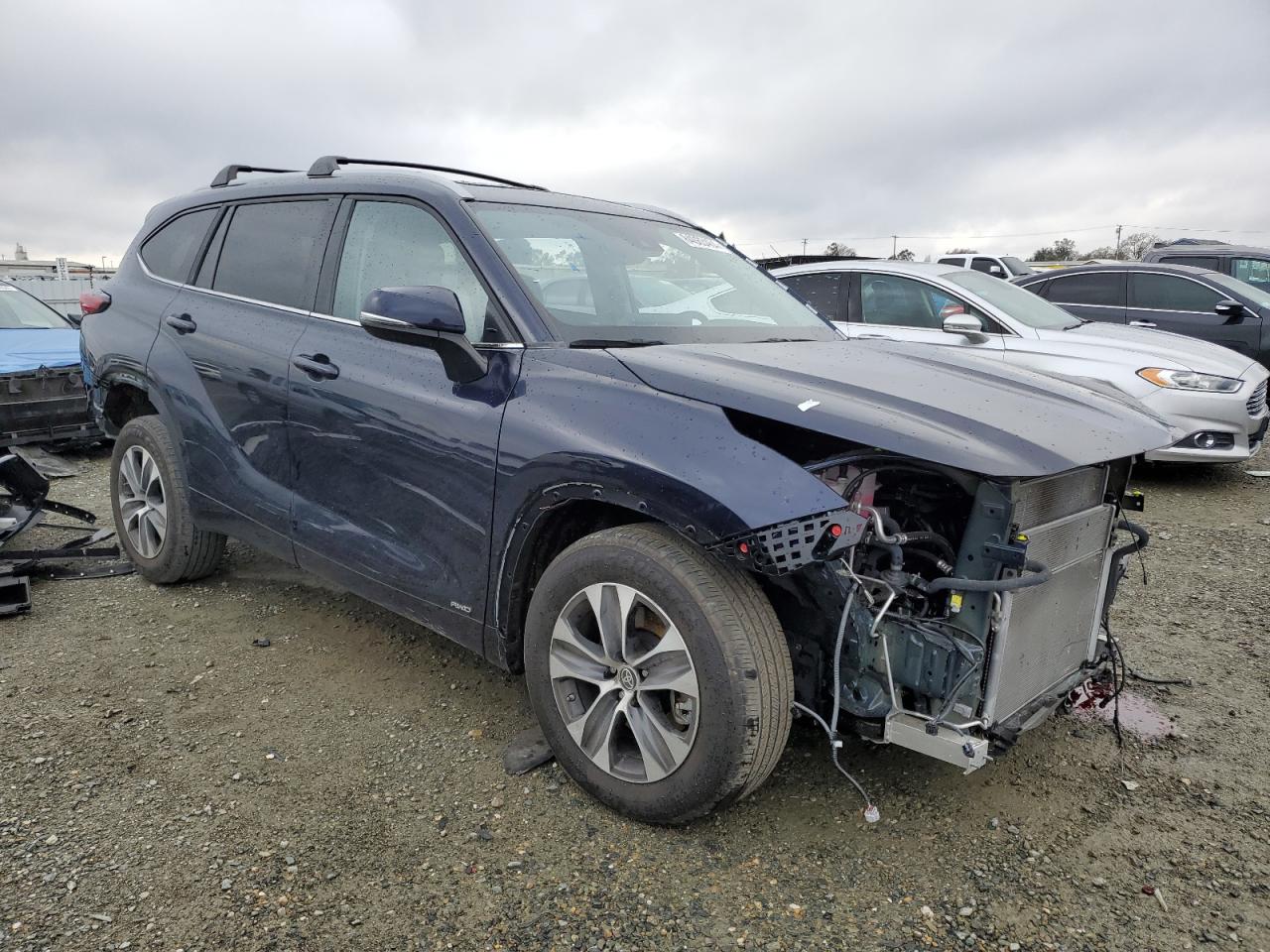 2023 TOYOTA HIGHLANDER HYBRID XLE VIN:5TDKBRCH5PS122093