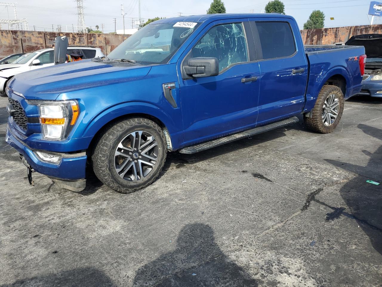 2022 FORD F150 SUPERCREW VIN:1FTFW1E53NKE92540