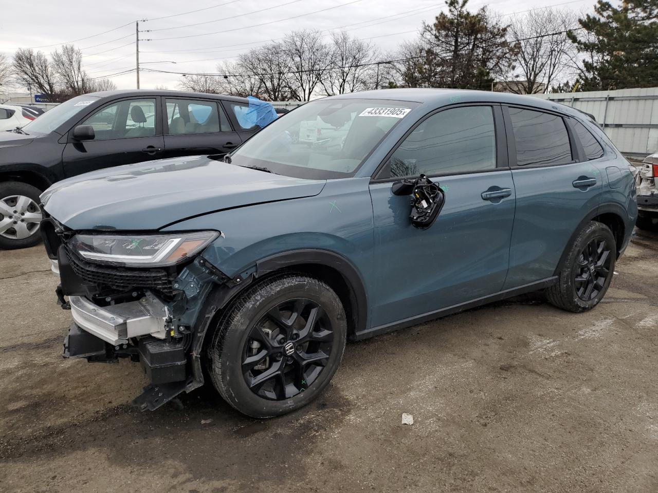 2024 HONDA HR-V SPORT VIN:3CZRZ2H54RM755391