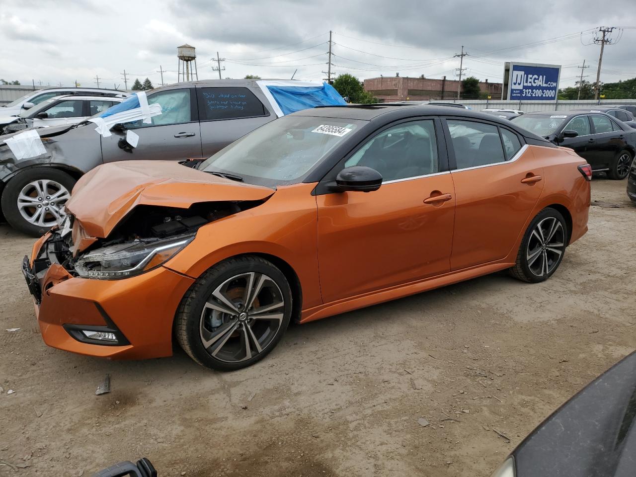 2023 NISSAN SENTRA SR VIN:3N1AB8DV3PY316241