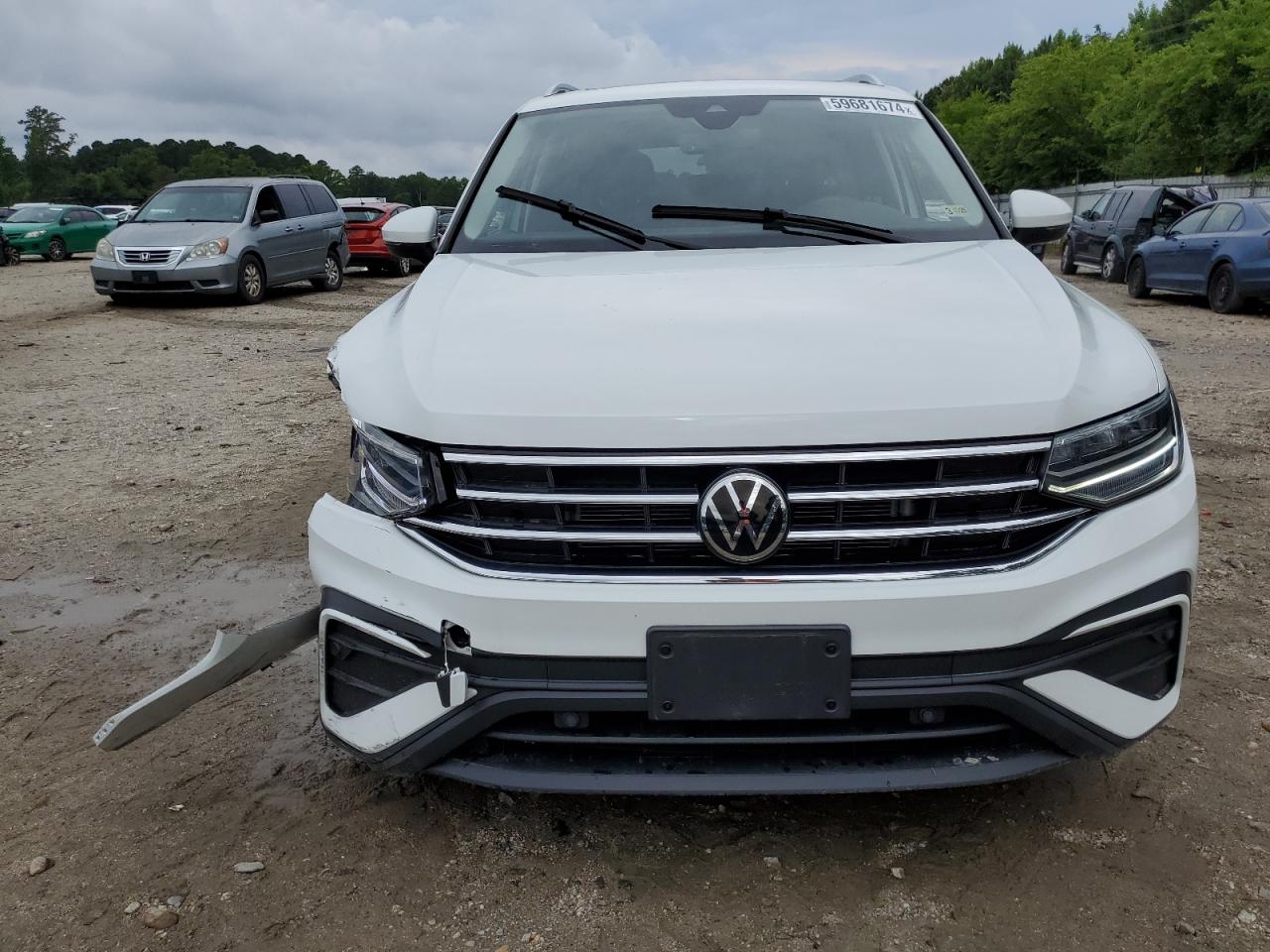 2022 VOLKSWAGEN TIGUAN SE VIN:3VV3B7AX7NM064733