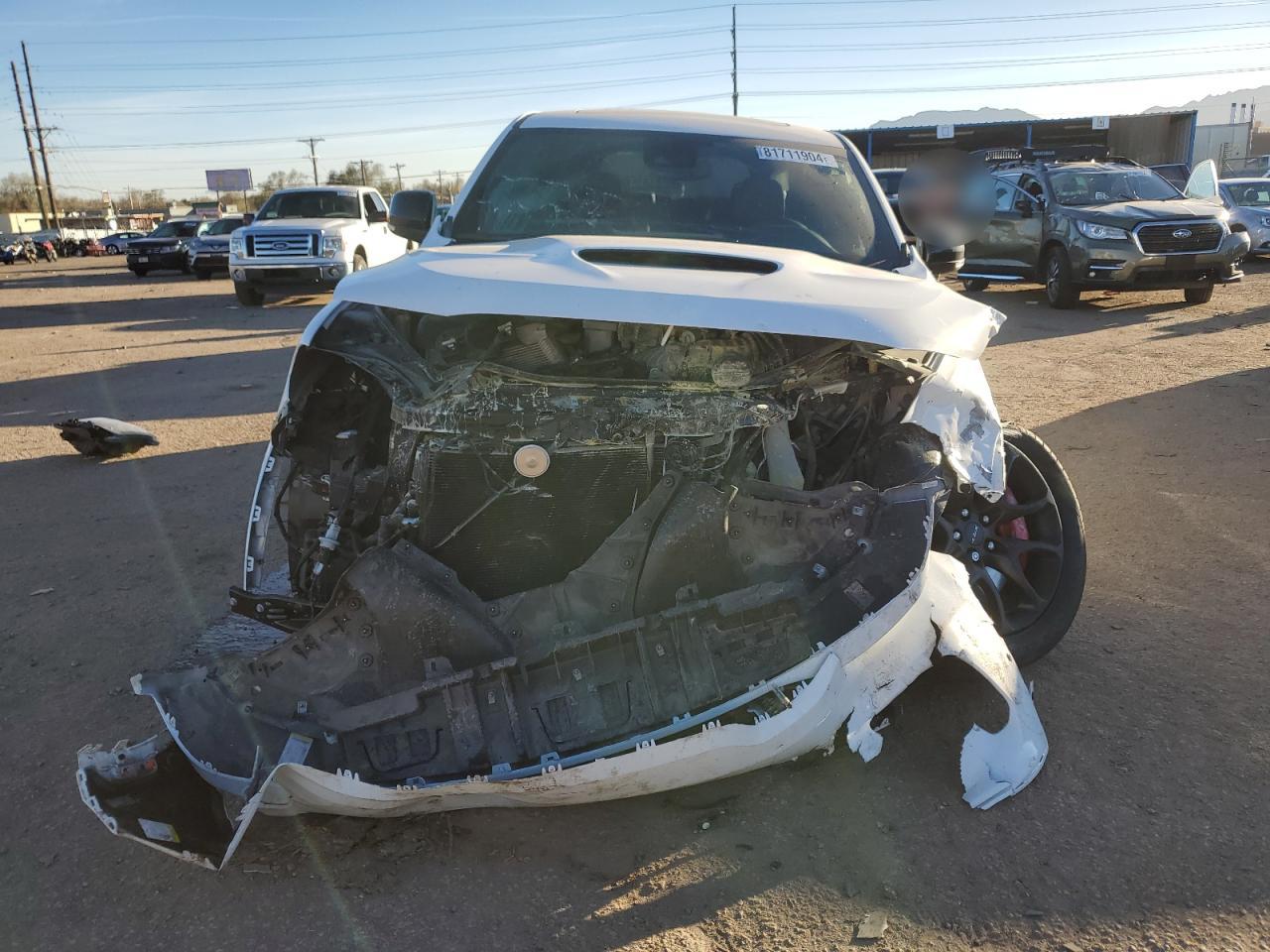 2024 DODGE DURANGO SRT HELLCAT VIN:1C4SDJH95RC222549