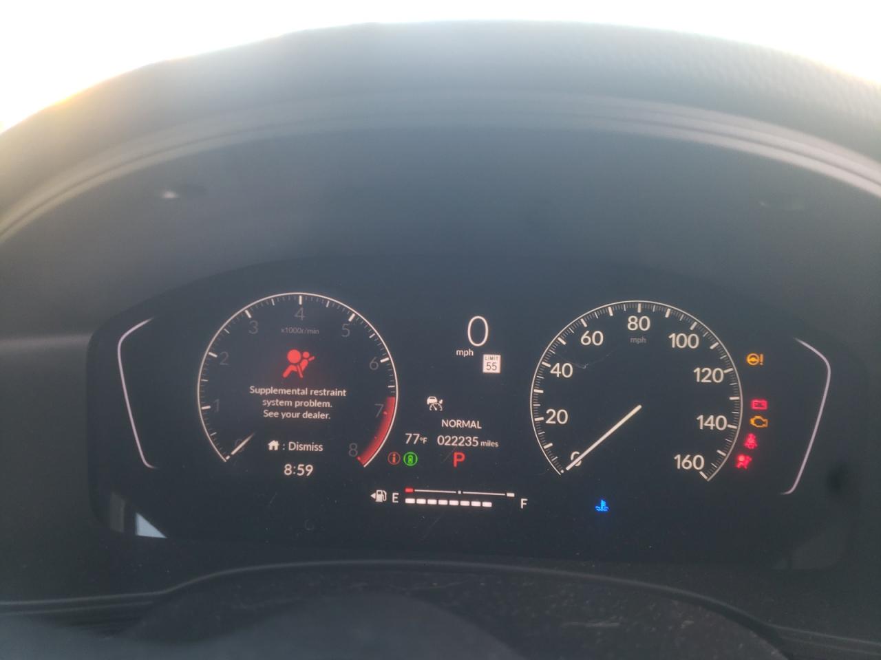 2022 HONDA CIVIC SPORT VIN:2HGFE2F5XNH515828