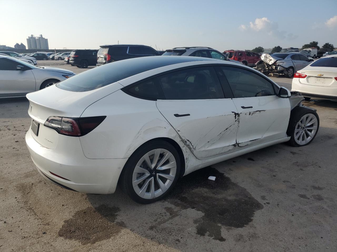 2022 TESLA MODEL 3  VIN:5YJ3E1EB4NF238716