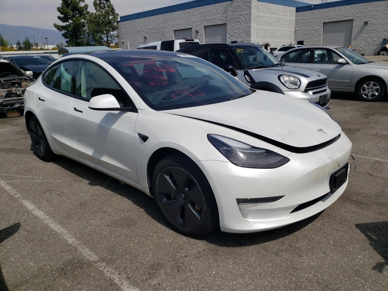 2022 TESLA MODEL 3  VIN:5YJ3E1EB5NF319577