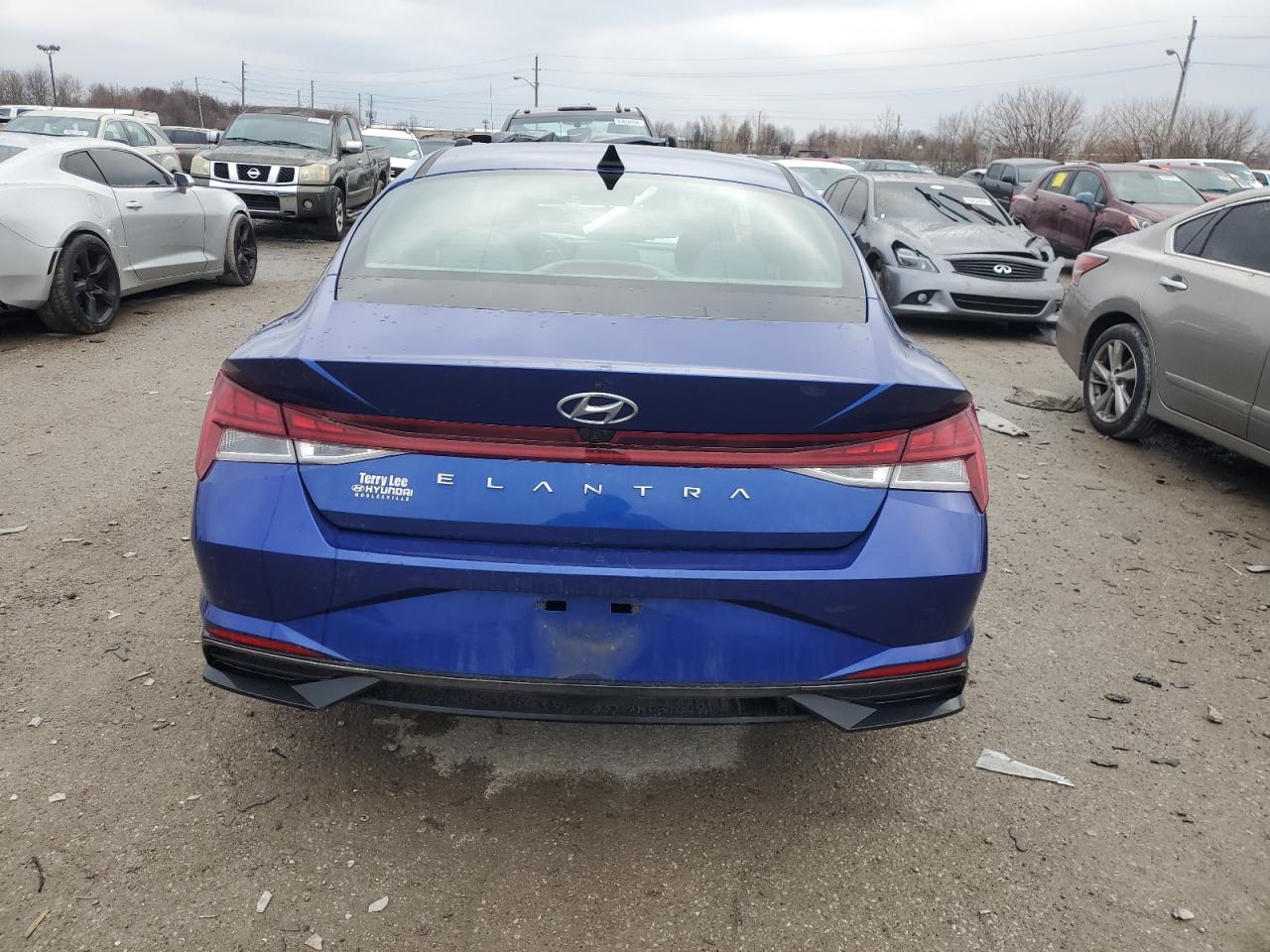 2022 HYUNDAI ELANTRA SEL VIN:5NPLN4AG9NH059740