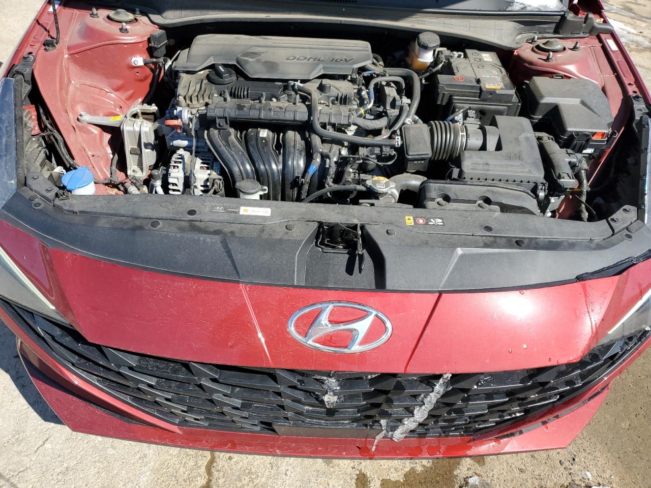 2023 HYUNDAI ELANTRA SEL VIN:KMHLS4AG8PU613153