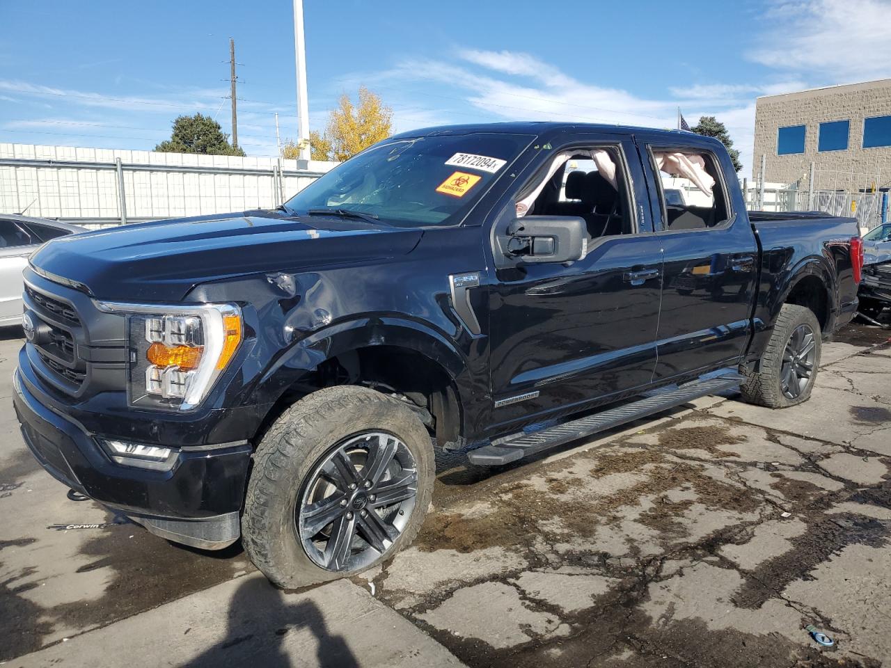 2023 FORD F150 SUPERCREW VIN:1FTFW1ED7PFD06338