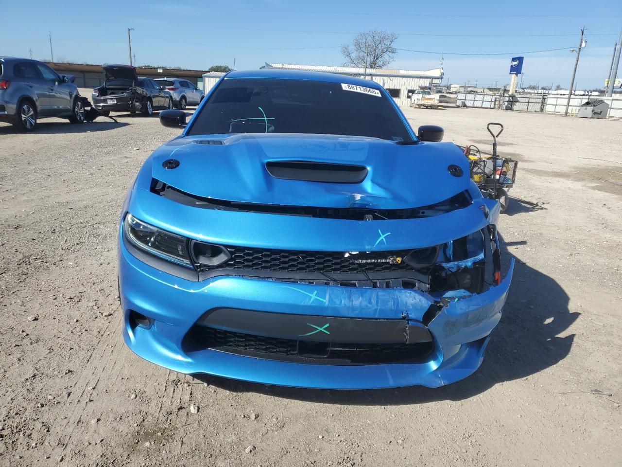 2023 DODGE CHARGER SCAT PACK VIN:2C3CDXGJ1PH611531