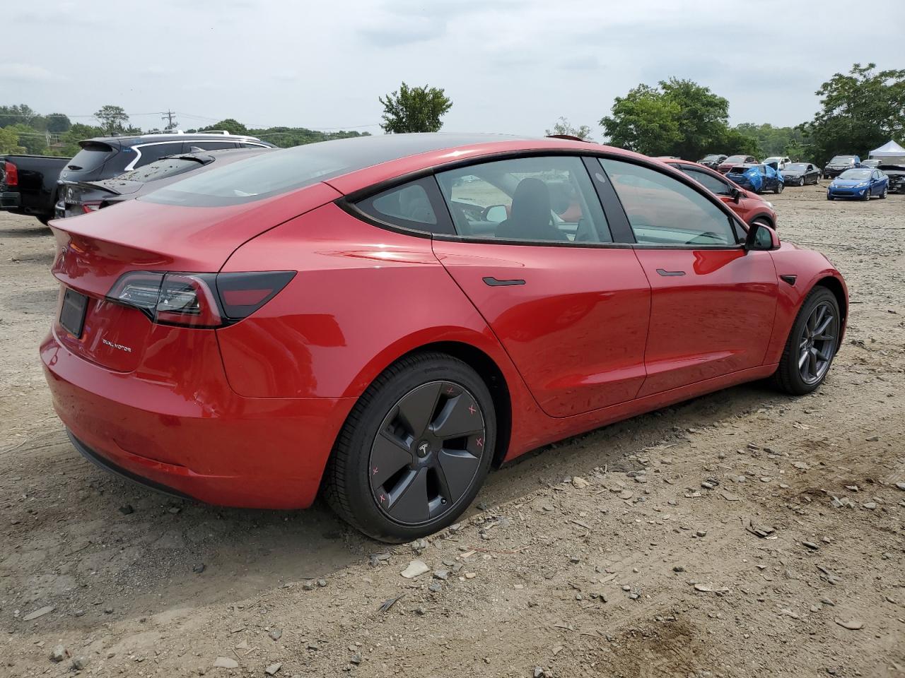 2022 TESLA MODEL 3  VIN:5YJ3E1EB1NF238091
