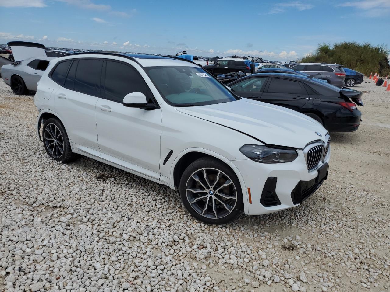 2022 BMW X3 SDRIVE30I VIN:5UX43DP00N9N22683