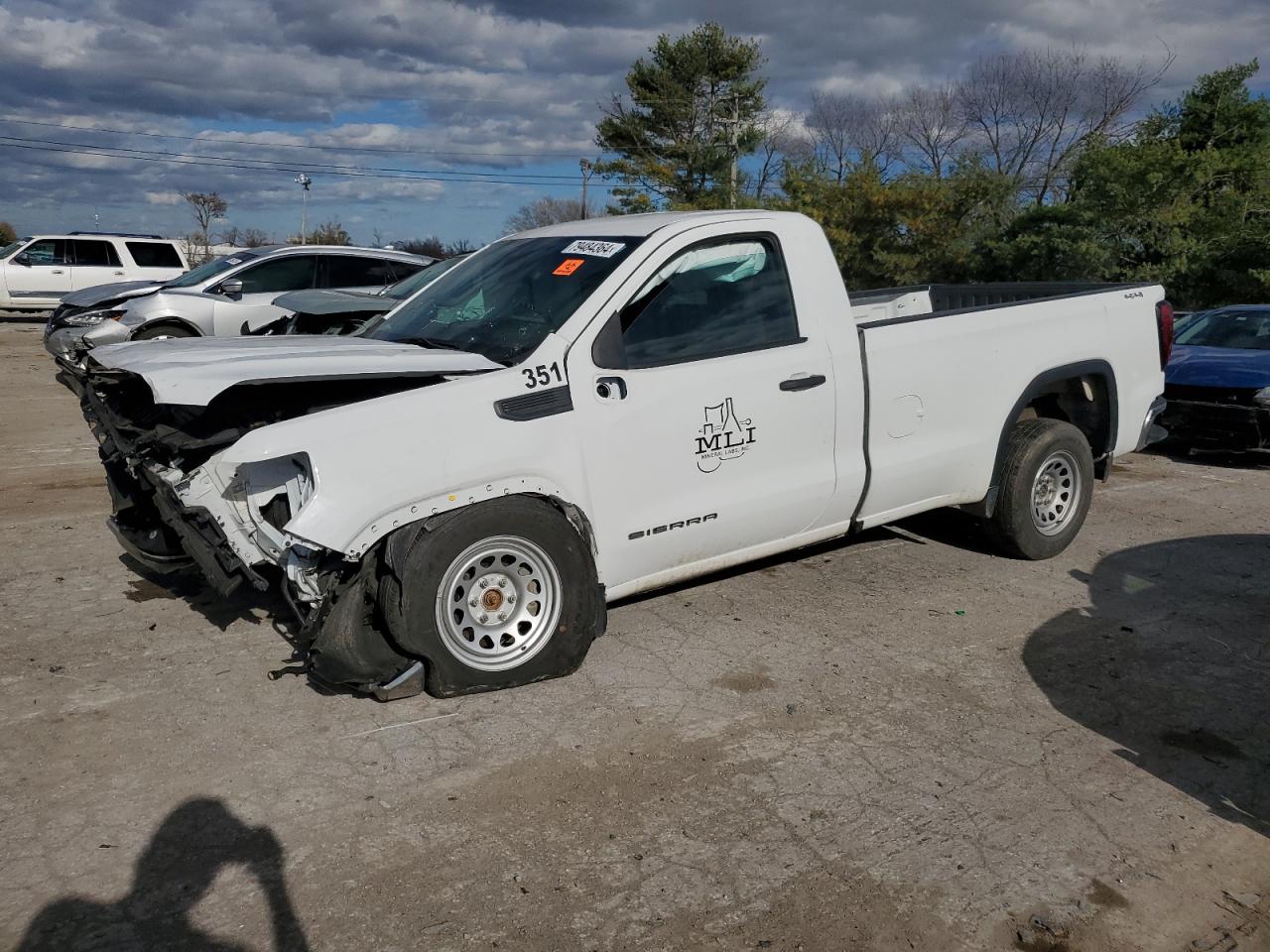 2022 GMC SIERRA K1500 VIN:3GTNUAED8NG509977