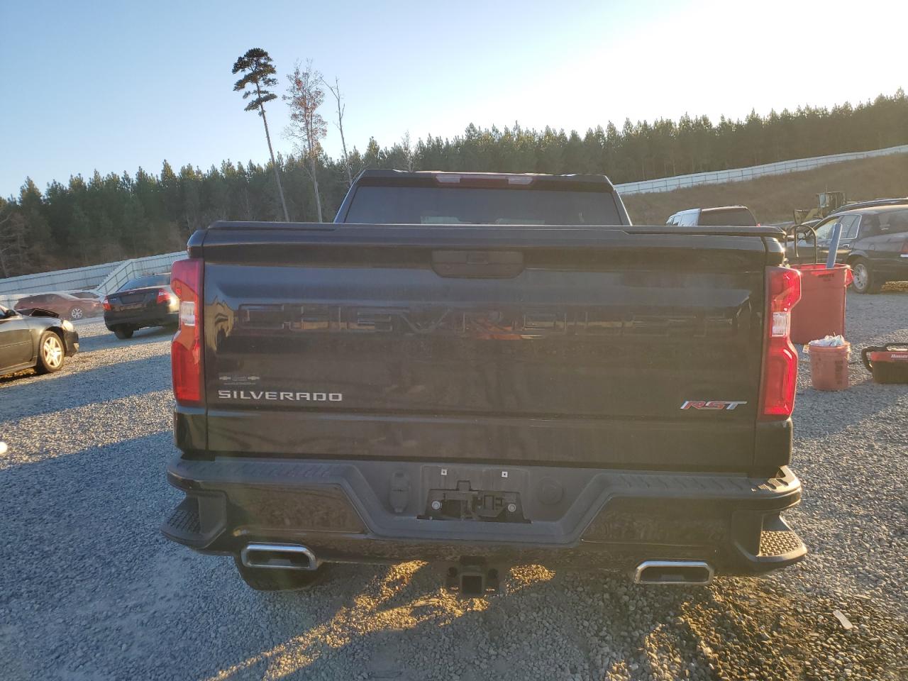 2022 CHEVROLET SILVERADO LTD K1500 RST VIN:1GCUYEEDXNZ160425