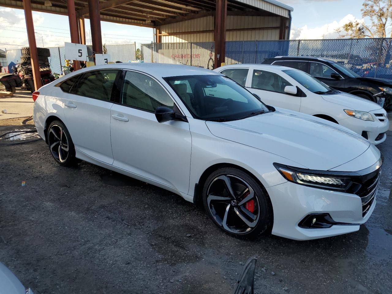 2022 HONDA ACCORD SPORT VIN:1HGCV1F37NA096606