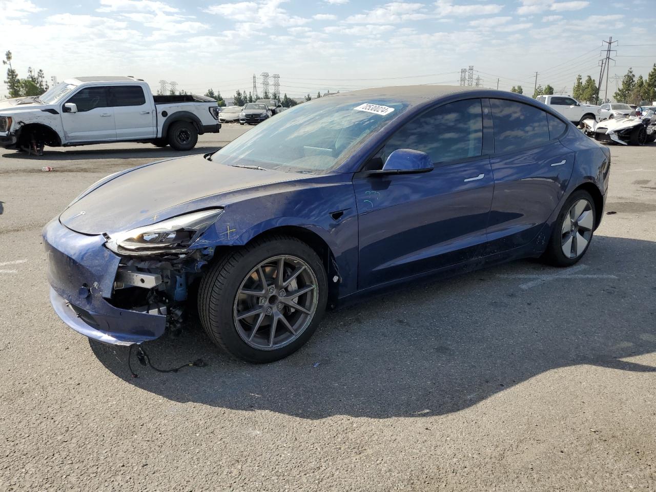2022 TESLA MODEL 3  VIN:5YJ3E1EA2NF114600