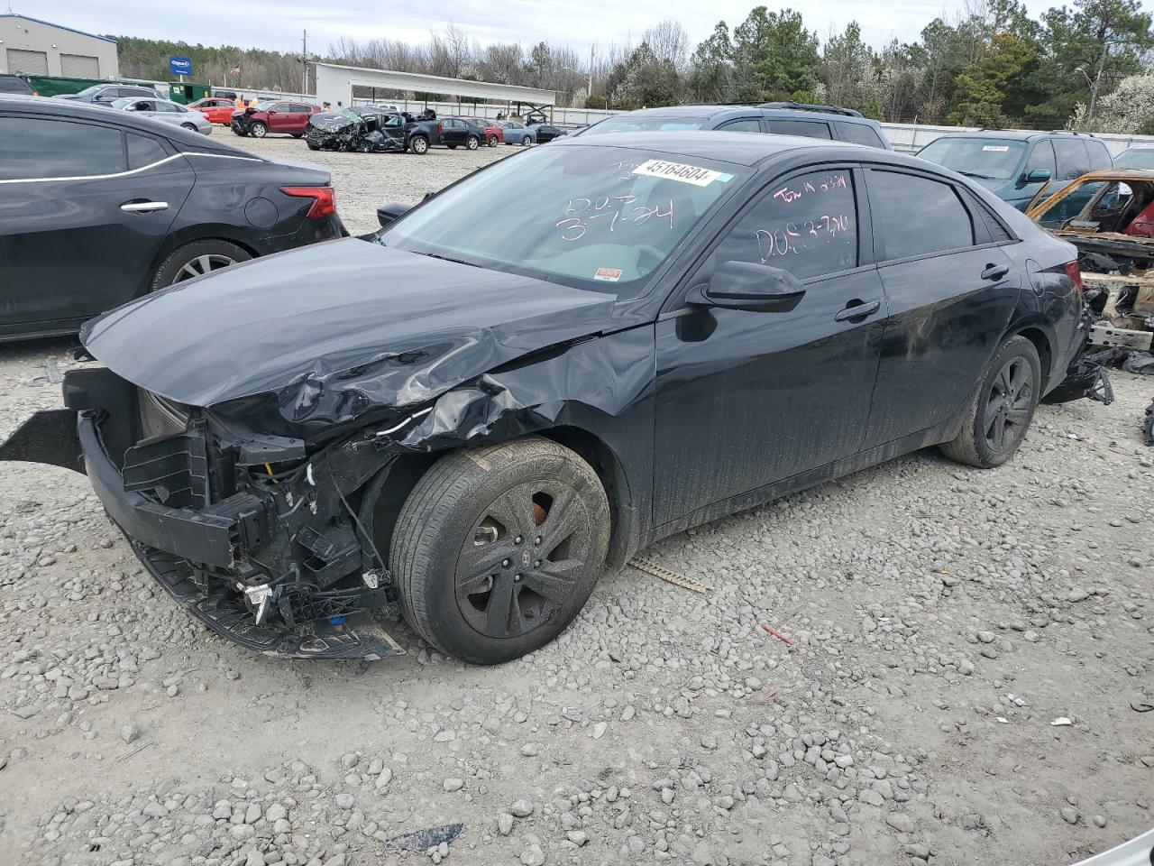 2022 HYUNDAI ELANTRA SEL VIN:5NPLM4AG9NH058655